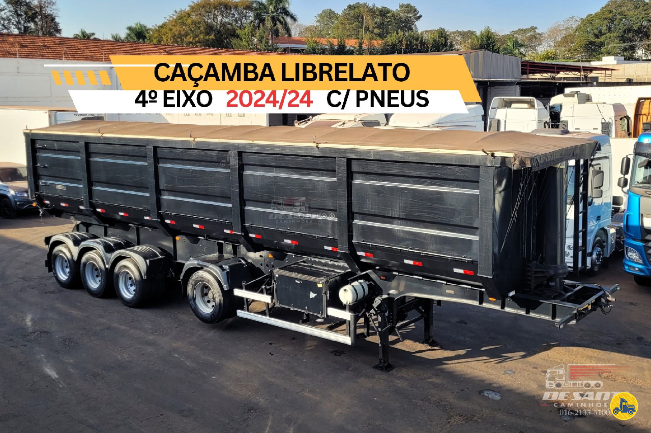 CARRETA SEMI-REBOQUE BASCULANTE De Santi Caminhões RIBEIRAO PRETO SÃO PAULO SP